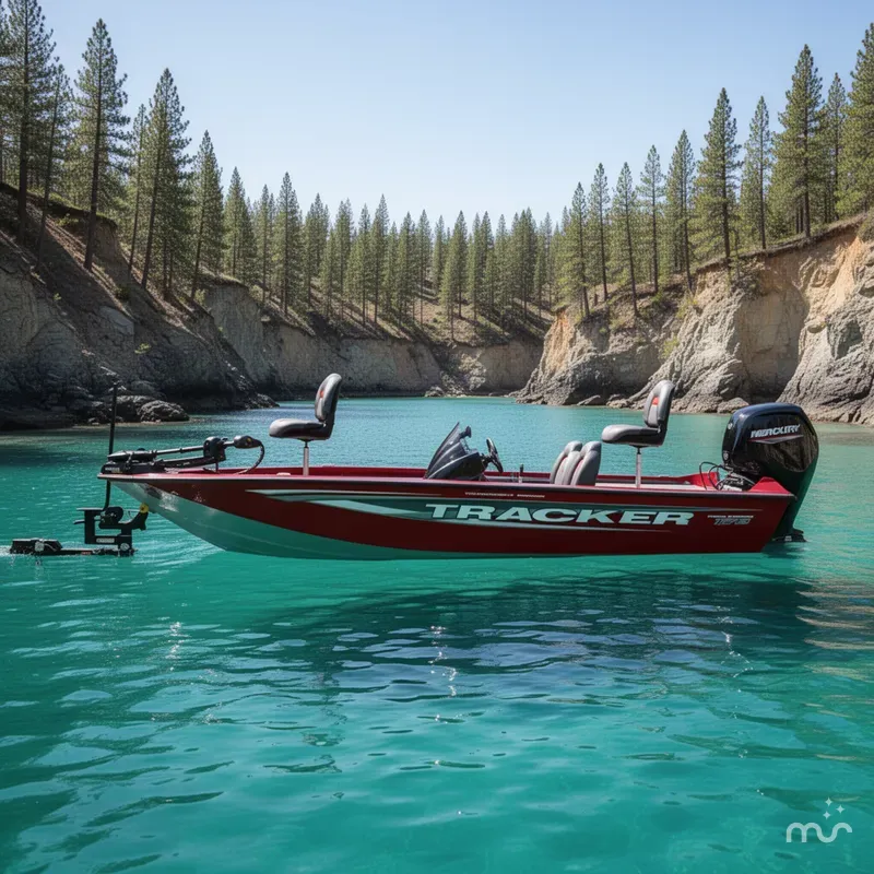 Slide: The Image of Tracker Pro Team 175 2025 - 2