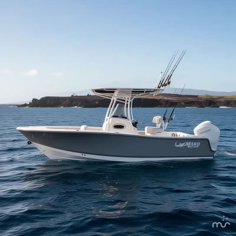 Slide: The Image of Mako 214 Center Console 2024 - 2