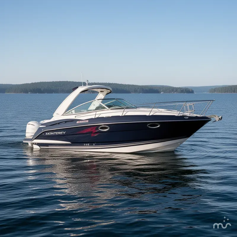 Slide: The Image of Monterey 295 Sport Yacht 2015 - 0