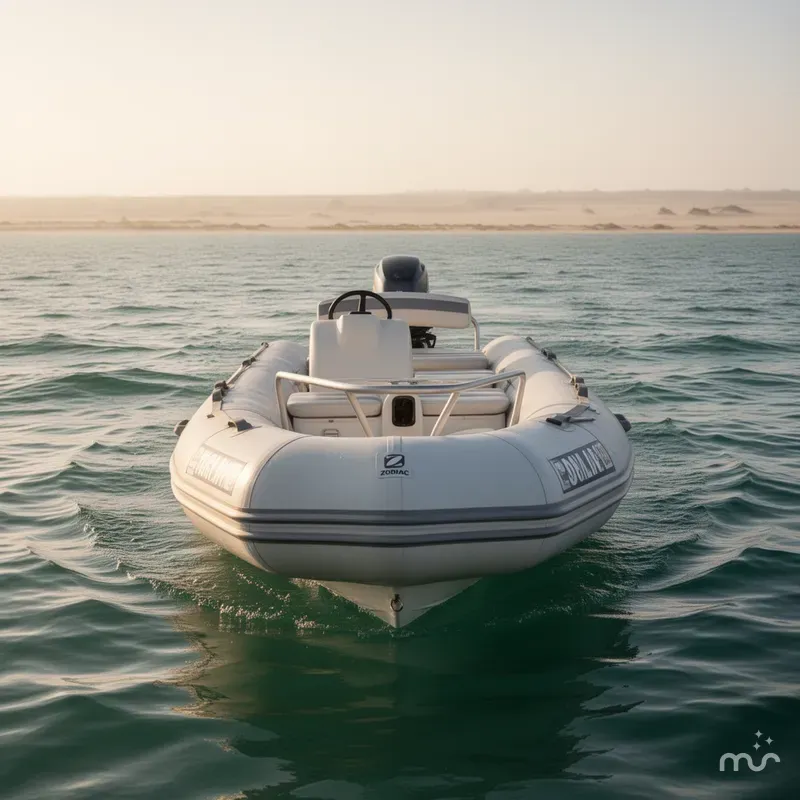 Slide: The Image of Zodiac Yachtline Deluxe 420 2002 - 1