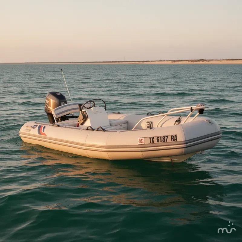 Slide: The Image of Zodiac Yachtline Deluxe 420 2002 - 4