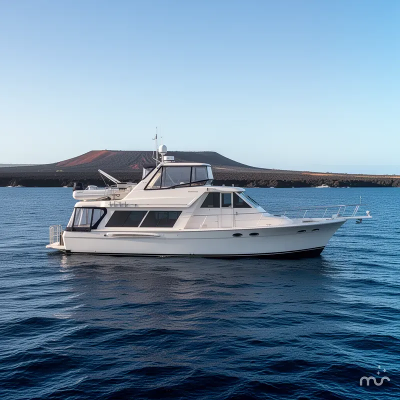 Slide: The Image of Meridian 490 Pilothouse 2004 - 2