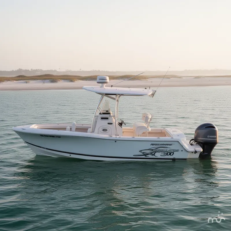 Slide: The Image of Regulator Marine 23 FS Forward Seating YAMAHA 300hp 2016 - 2