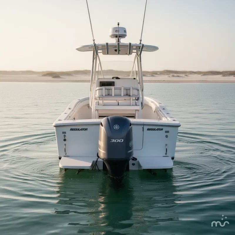 Slide: The Image of Regulator Marine 23 FS Forward Seating YAMAHA 300hp 2016 - 3