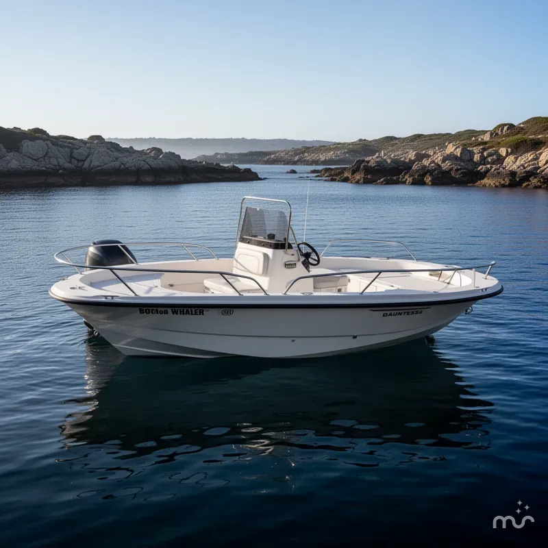 Slide: The Image of Boston Whaler 200 Dauntless 2009 - 2