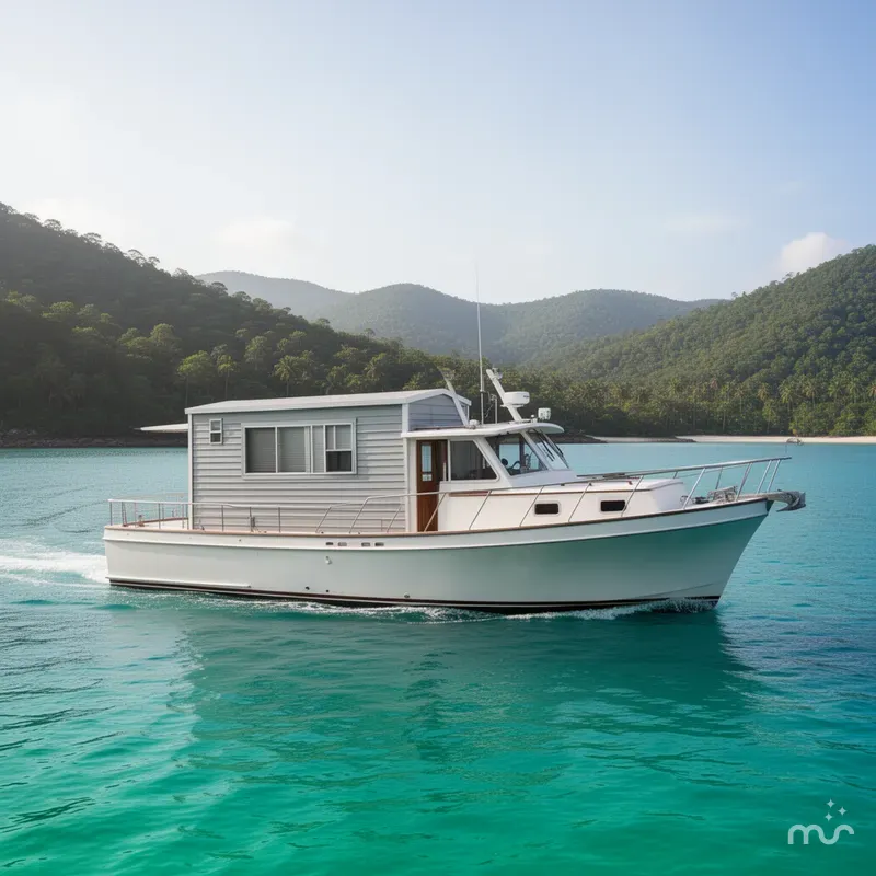 Slide: The Image of Custom Boathouse 1987 - 1