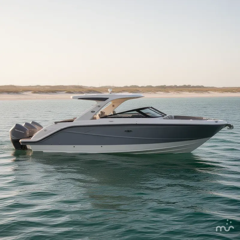 Slide: The Image of Sea Ray SLX 310 Outboard 2024 - 0