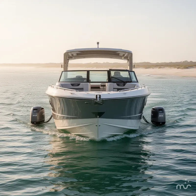 Slide: The Image of Sea Ray SLX 310 Outboard 2024 - 1