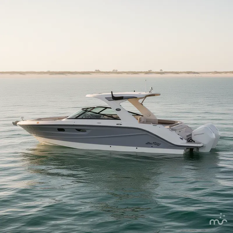 Slide: The Image of Sea Ray SLX 310 Outboard 2024 - 2