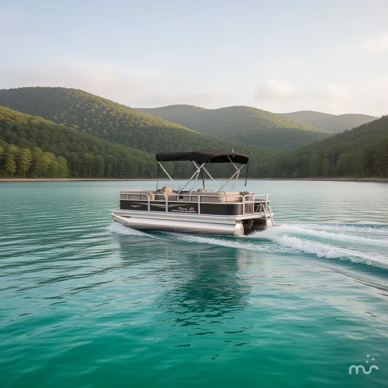 Slide: The Image of Sun Tracker Party Barge 18 DLX 2025 - 4