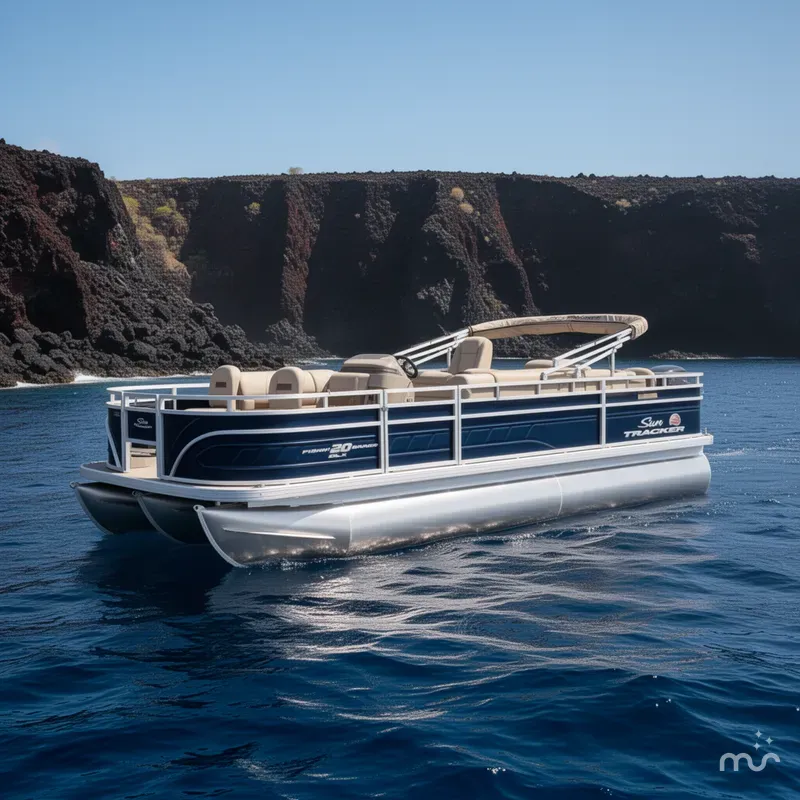 The Image of Sun Tracker Fishin' Barge 20 DLX 2025 - 0