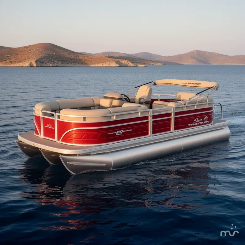 The Image of Sun Tracker Party Barge 20 DLX 2025 - 0