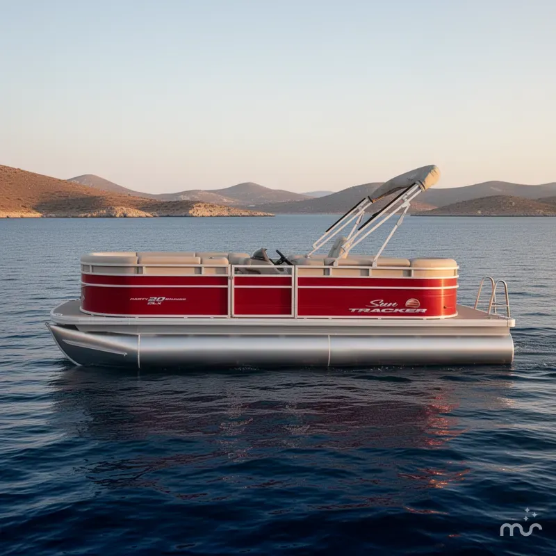 Slide: The Image of Sun Tracker Party Barge 20 DLX 2025 - 2