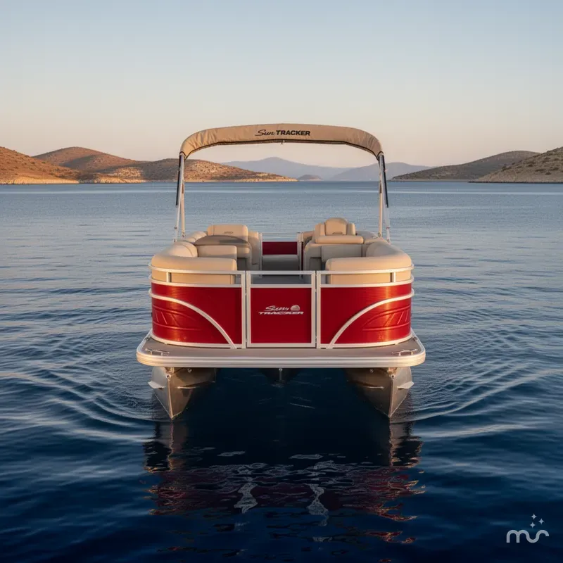 Slide: The Image of Sun Tracker Party Barge 20 DLX 2025 - 3