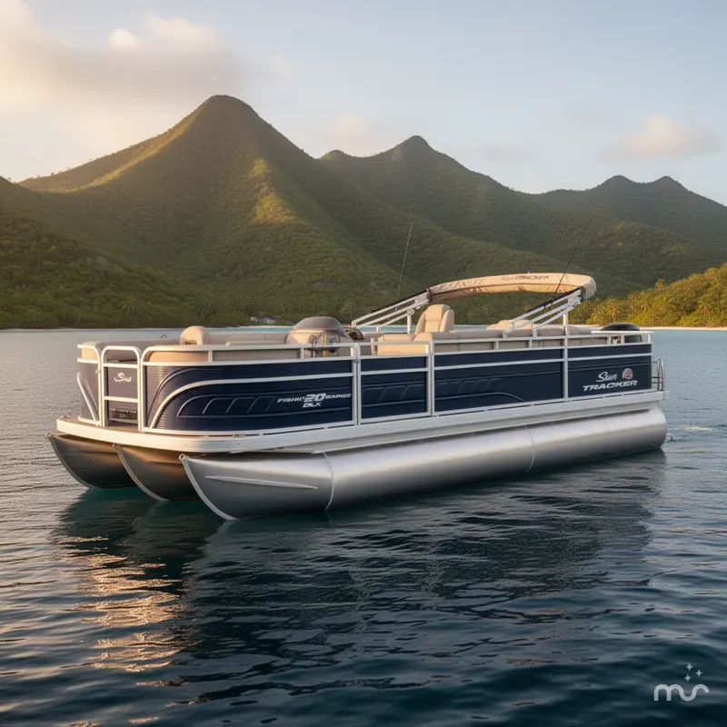 The Image of Sun Tracker Fishin' Barge 20 DLX 2025 - 0