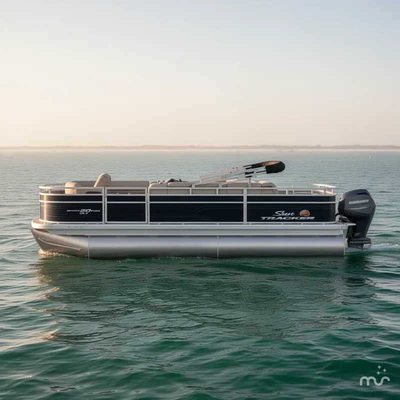 Slide: The Image of Sun Tracker SportFish 20 DLX 2025 - 0