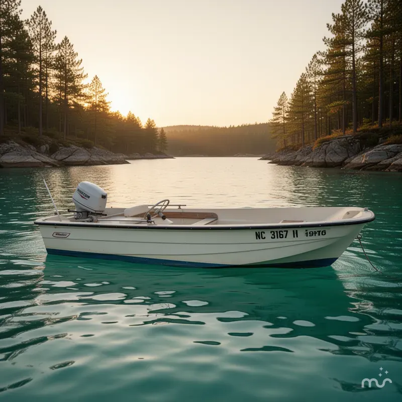 Slide: The Image of Boston Whaler 13 Sport 1974 - 2