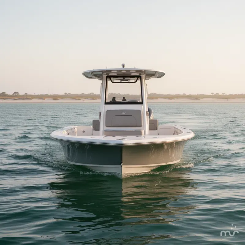 Slide: The Image of Sportsman Masters 247OE Bay Boat 2025 - 2
