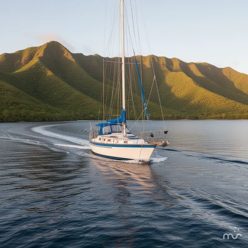 The Image of Endeavour 40 Sloop 1981 - 0