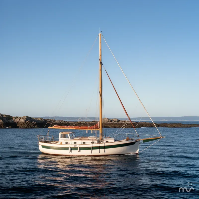 Slide: The Image of Bristol Channel Cutter 28 1985 - 4