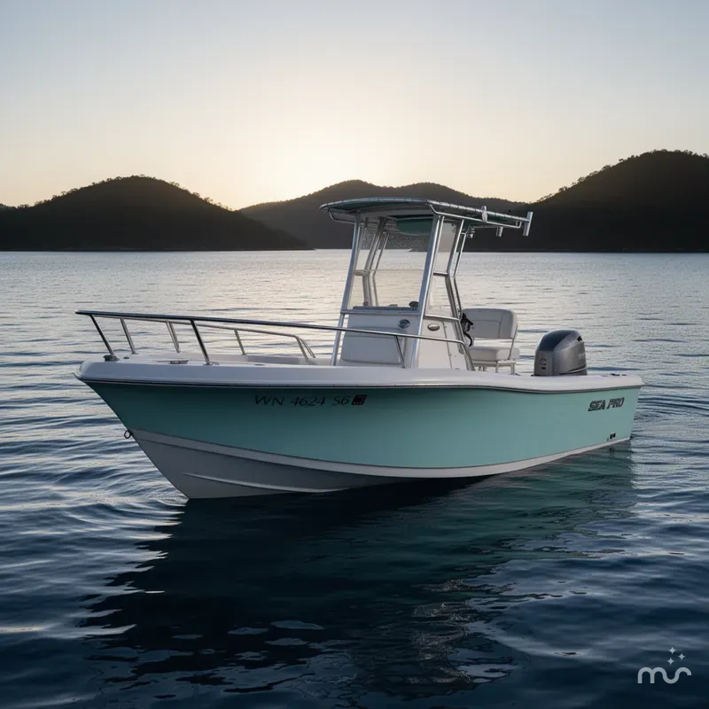 Slide: The Image of Sea Pro 196 Center Console 2006 - 1