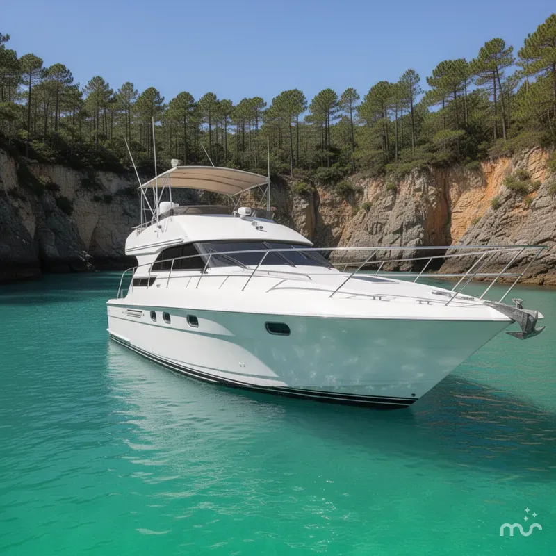 Slide: The Image of Viking 46 Flybridge Sport Cruiser 1998 - 2