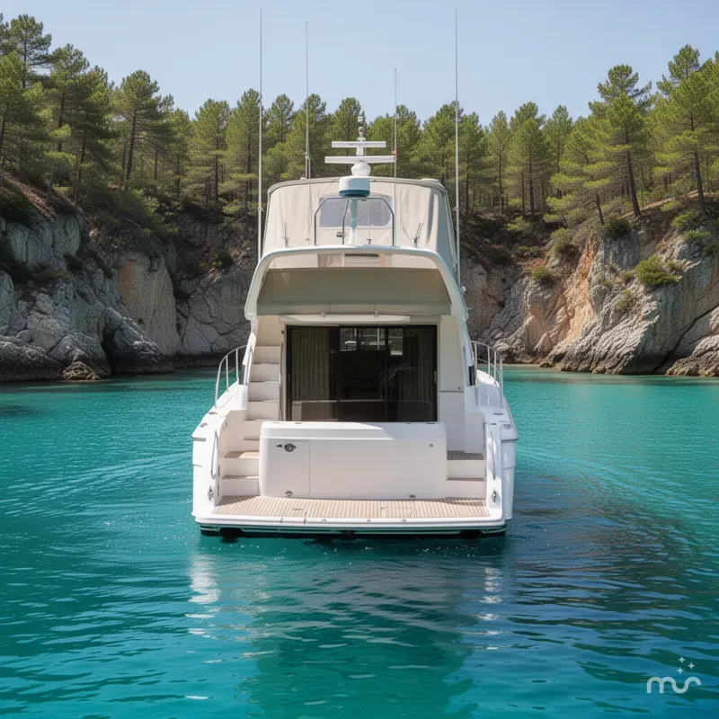 Slide: The Image of Viking 46 Flybridge Sport Cruiser 1998 - 3