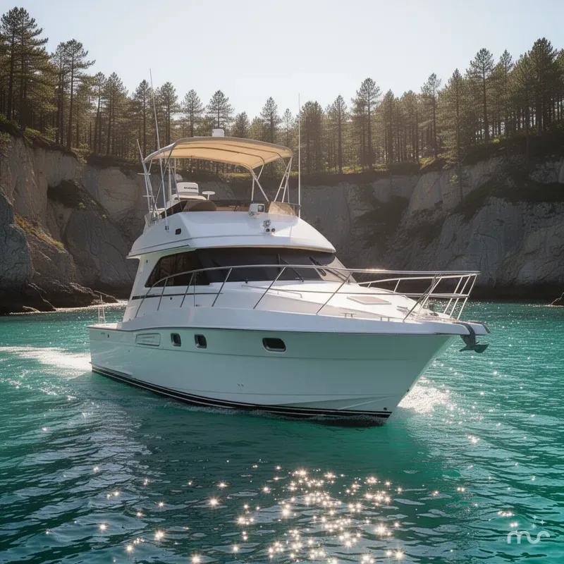 Slide: The Image of Viking 46 Flybridge Sport Cruiser 1998 - 4
