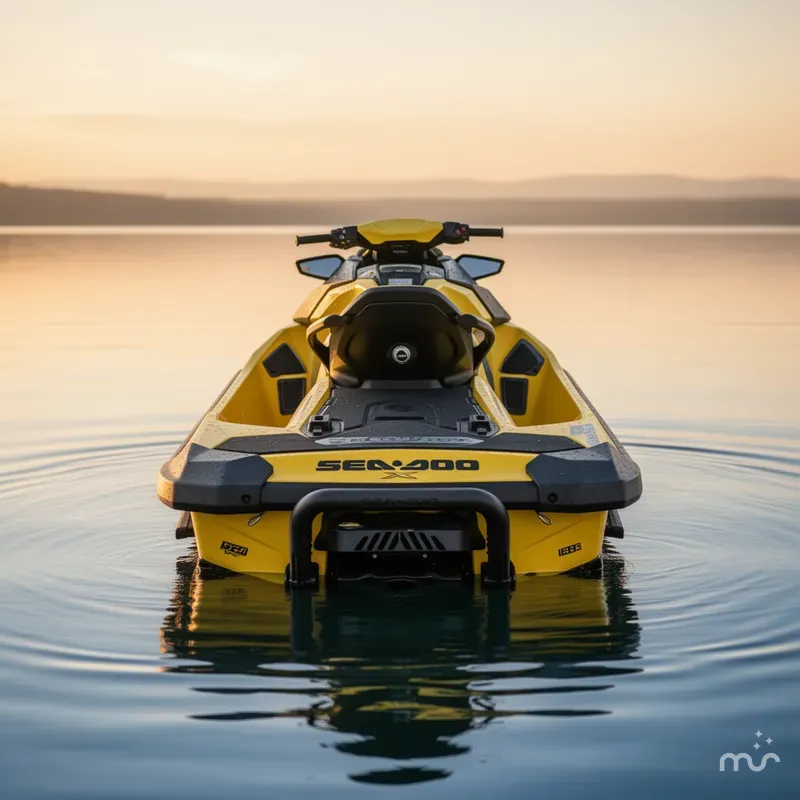 Slide: The Image of Sea-Doo RXP-X 300 IBR & Sound System Millenium Yellow 2021 - 2