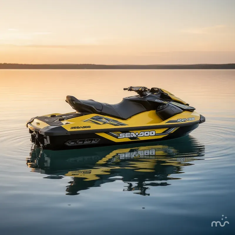 Slide: The Image of Sea-Doo RXP-X 300 IBR & Sound System Millenium Yellow 2021 - 3