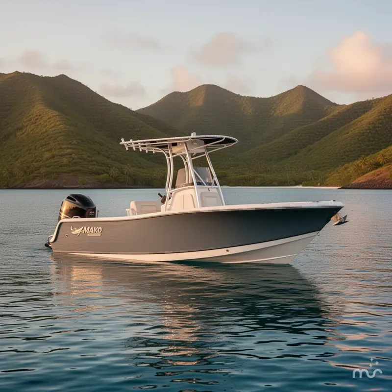 Slide: The Image of Mako 214 Center Console 2025 - 2