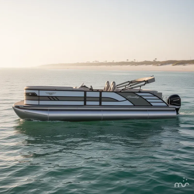 Slide: The Image of Bentley Pontoons Elite 253 Admiral 2025 - 1