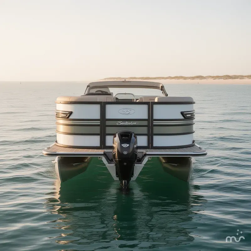 Slide: The Image of Bentley Pontoons Elite 253 Admiral 2025 - 2