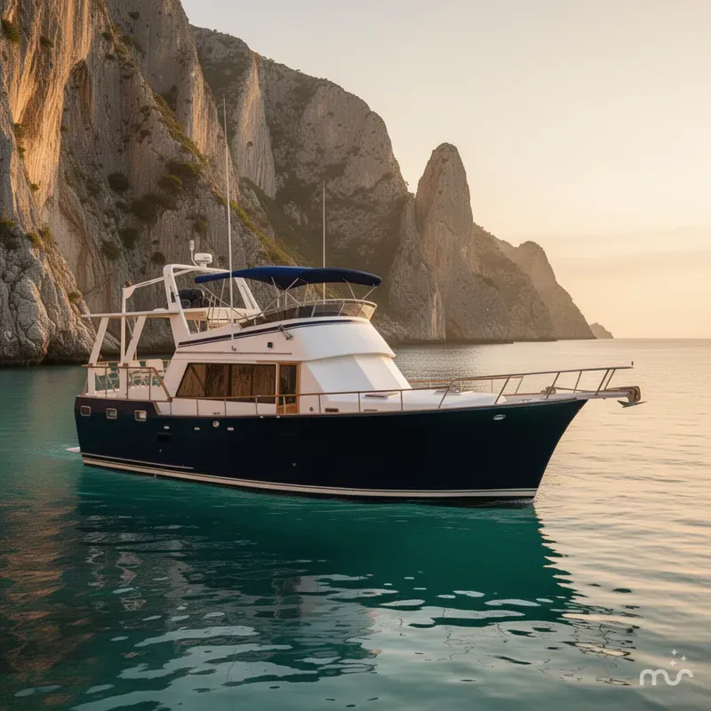 Slide: The Image of Sea Ranger 45 Sundeck 1983 - 4