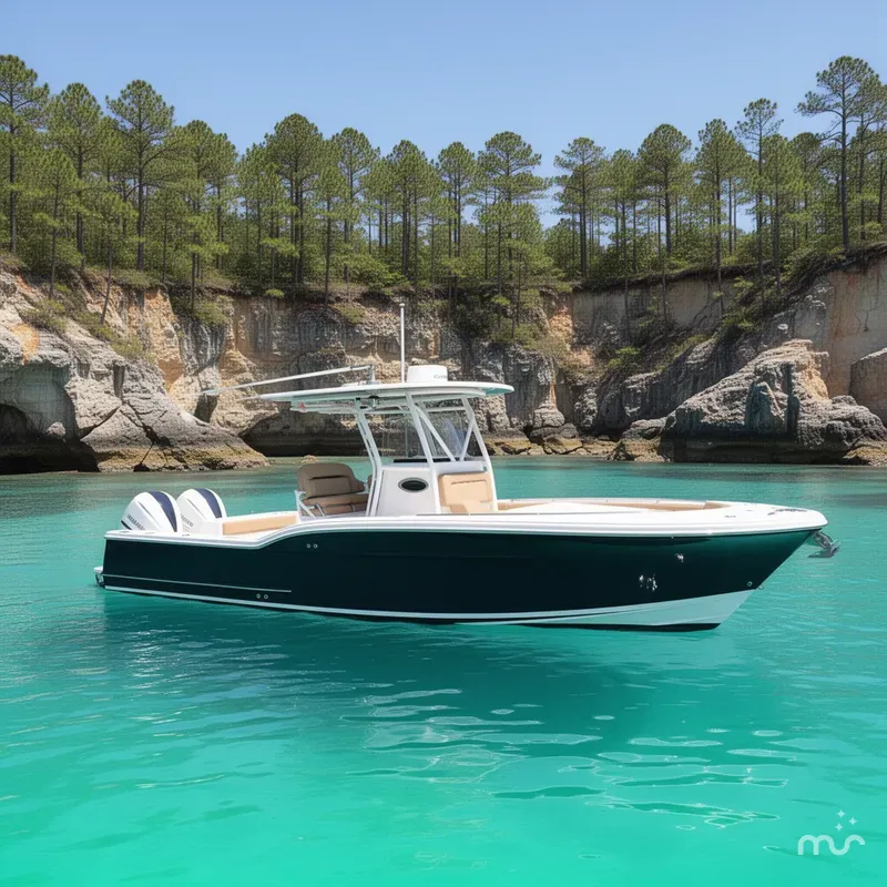 Slide: The Image of Buddy Davis 28 Center Console 2018 - 2