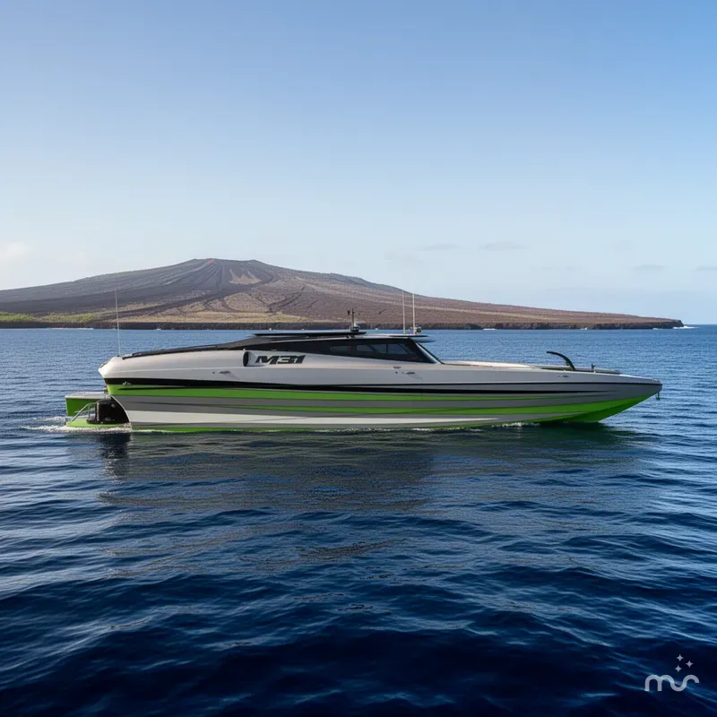 Slide: The Image of Daves Custom Boats M31 2018 - 2