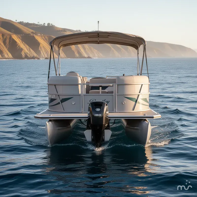 Slide: The Image of Bentley Pontoons 180 Cruise SE 2018 - 2