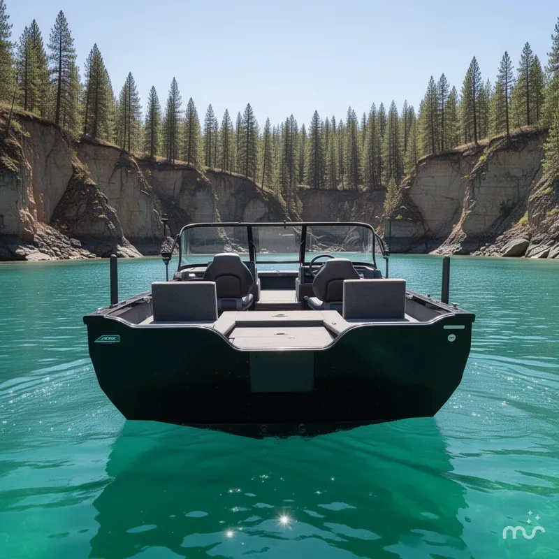 Slide: The Image of Crestliner Fish Hawk 1750 WT w/ 115HP Mercury Pro XS! 2025 - 3