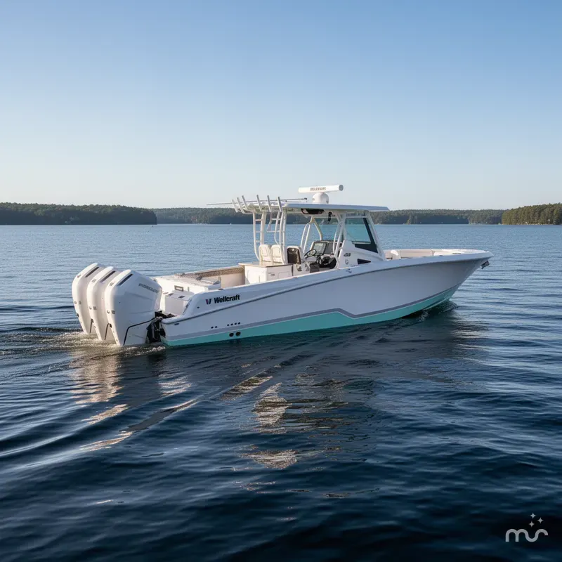 Slide: The Image of Wellcraft 352 Fisherman 2024 - 0