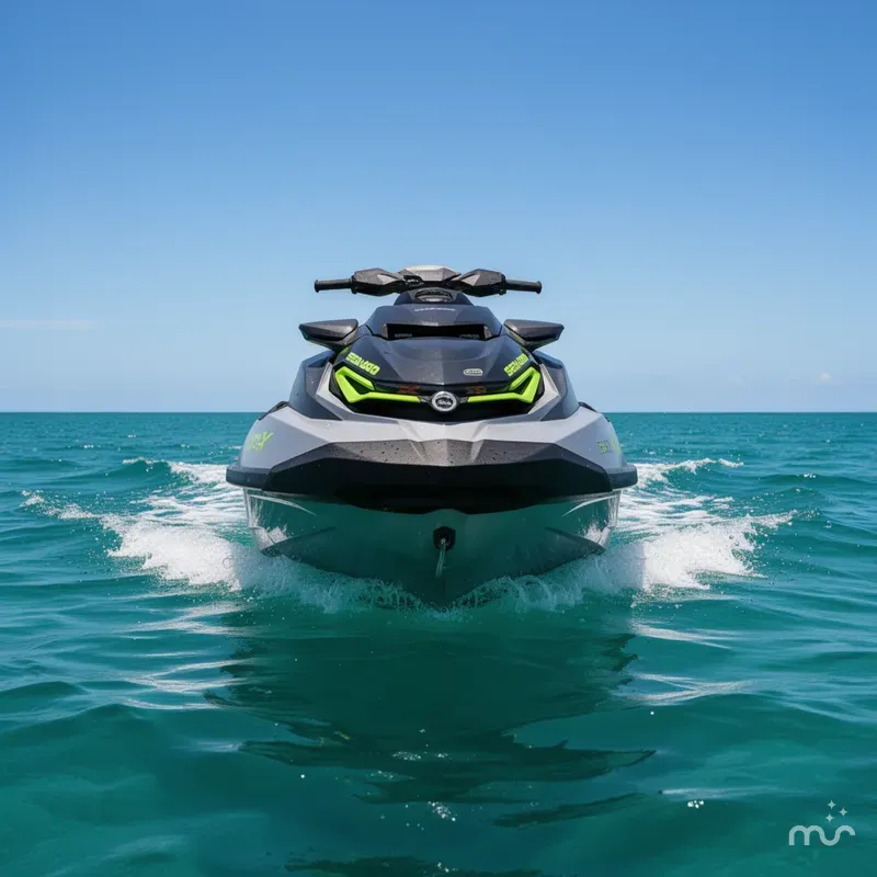 Slide: The Image of Sea-Doo RXT-X™ 325 Ice Metal / Manta Green 2025 - 1