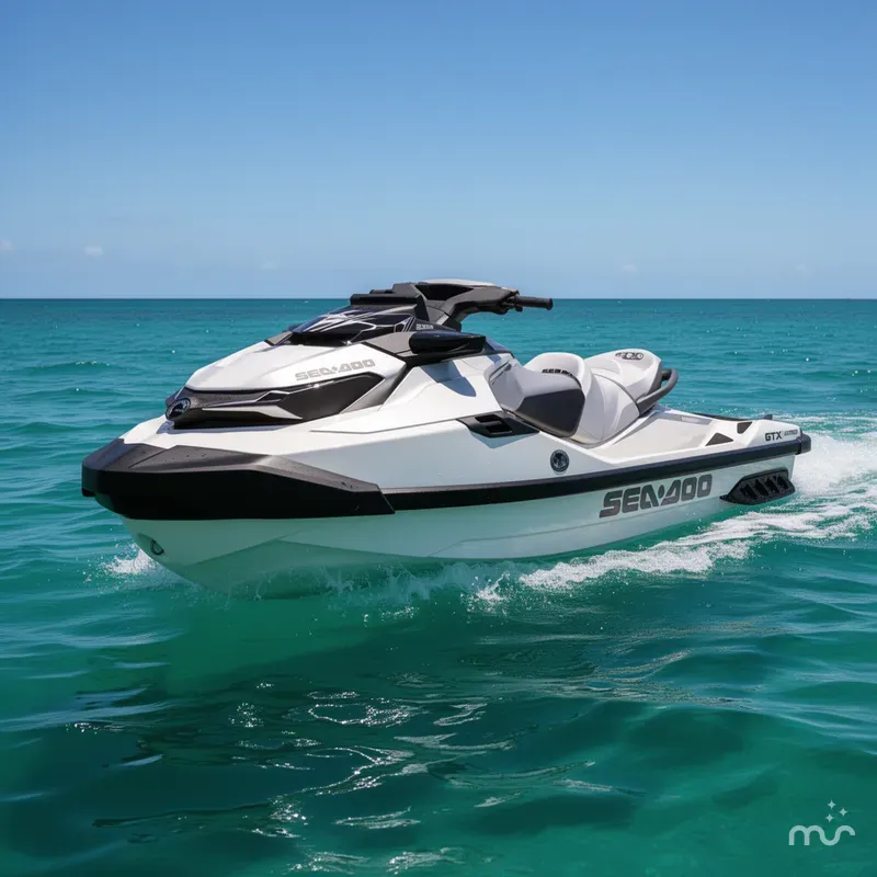 Slide: The Image of Sea-Doo GTX™ Limited 325 White Pearl Premium 2025 - 2