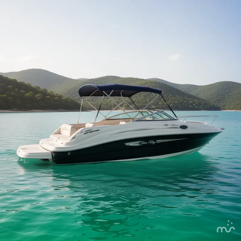 Slide: The Image of Sea Ray 240 Sundeck 2009 - 2