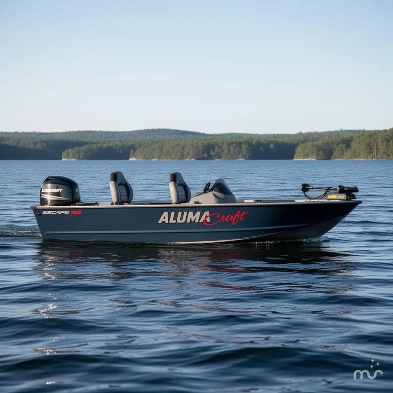 Slide: The Image of Alumacraft Escape 165 Tiller 2023 - 0
