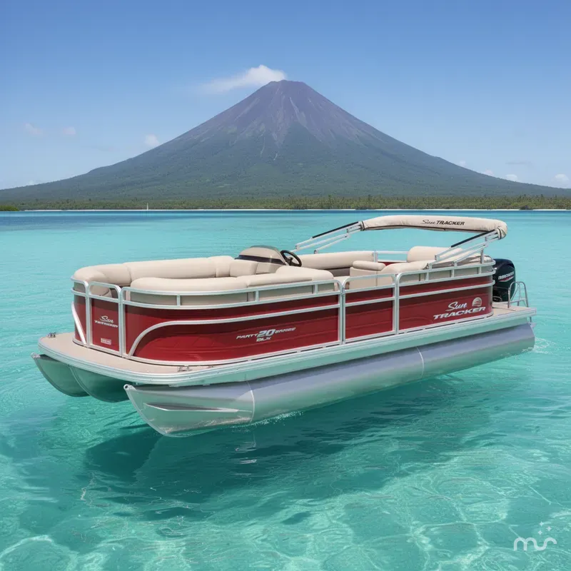 The Image of Sun Tracker Party Barge 20 DLX 2025 - 0