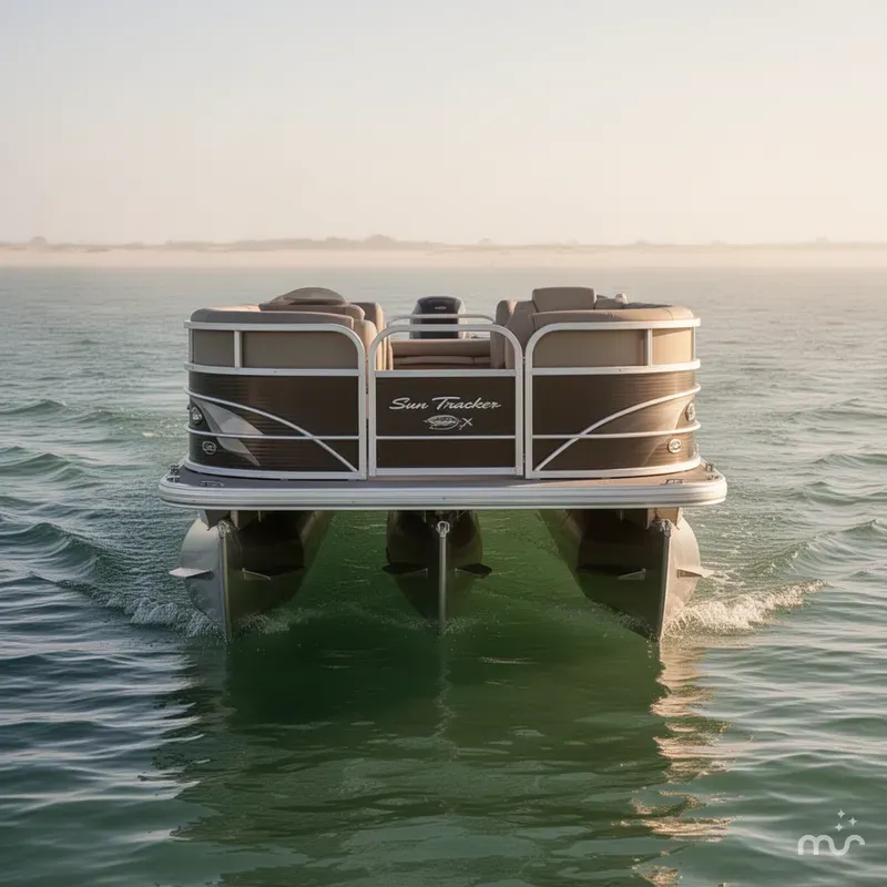 Slide: The Image of Sun Tracker Fishin' Barge 24 DLX 2018 - 1