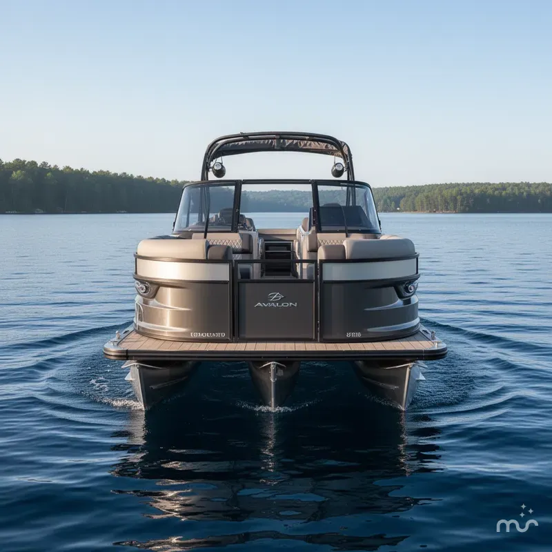 Slide: The Image of Avalon Excalibur LTD Quad Lounge Windshield 2025 - 2