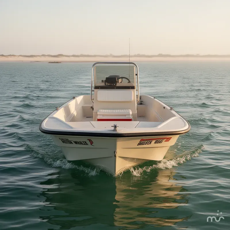 Slide: The Image of Boston Whaler 17 Montauk 1983 - 1