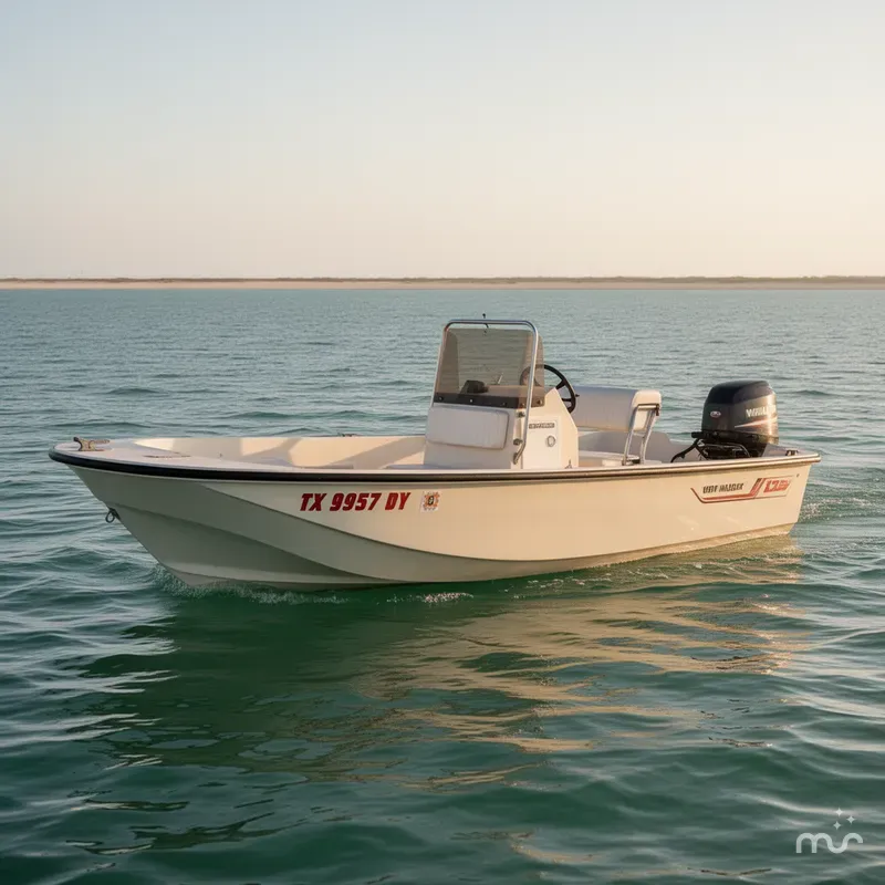 Slide: The Image of Boston Whaler 17 Montauk 1983 - 2