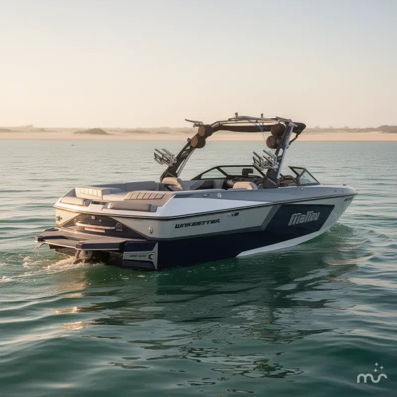 Slide: The Image of Malibu Wakesetter 24 MXZ 2023 - 2