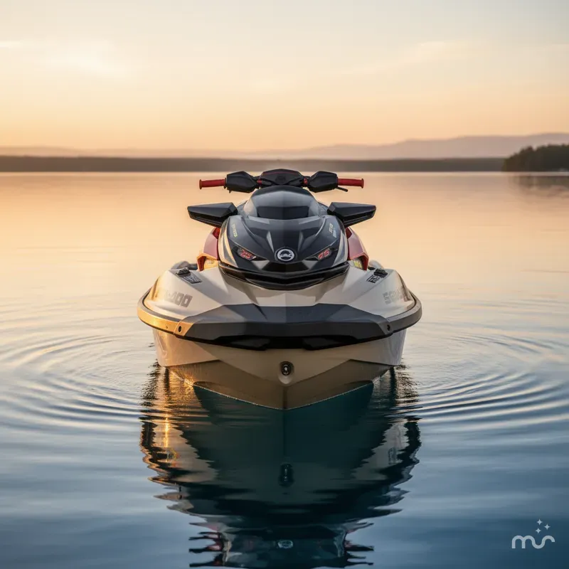 Slide: The Image of Sea-Doo RXP-X™ 325 Tech, BRP Premium A, Ibr Metallic Tan 2025 - 1